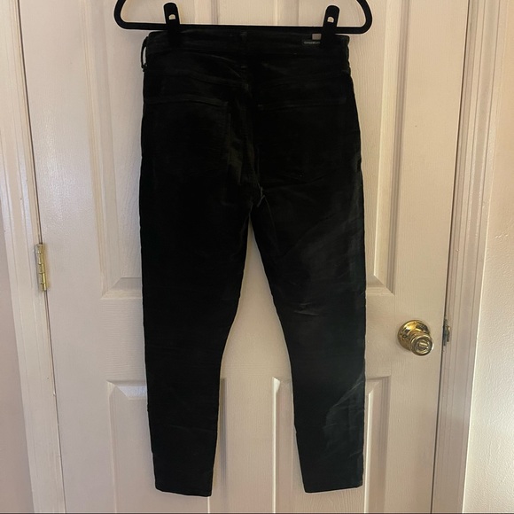 SIZE 26 | Citizens of Humanity - Dark Green velvet jeans - Picture 4 of 4